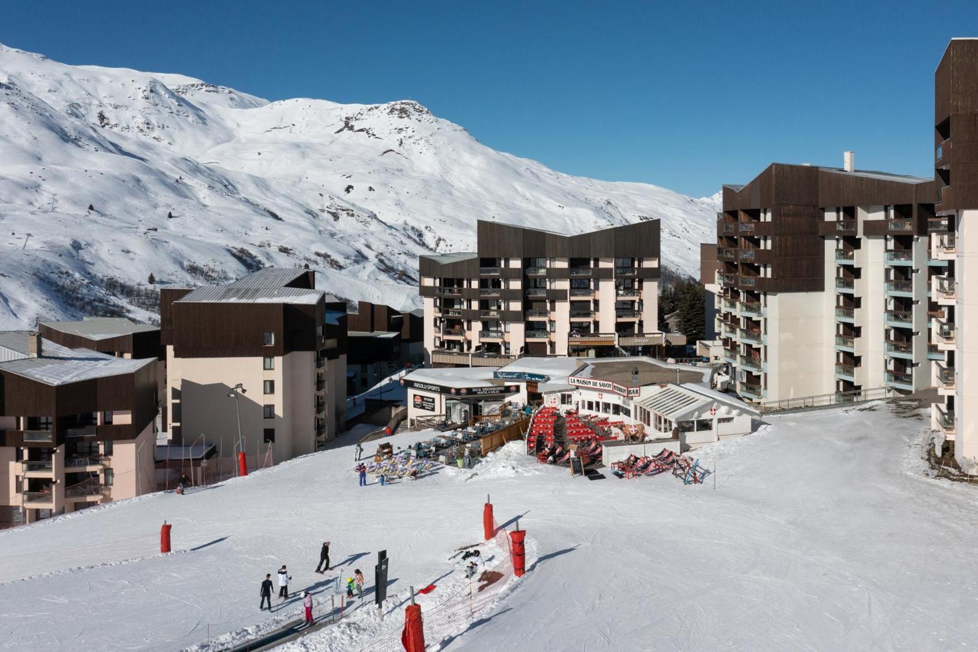 Residence Pierre & Vacances Les Combes Сен-Мартен-де-Бельвиль Экстерьер фото